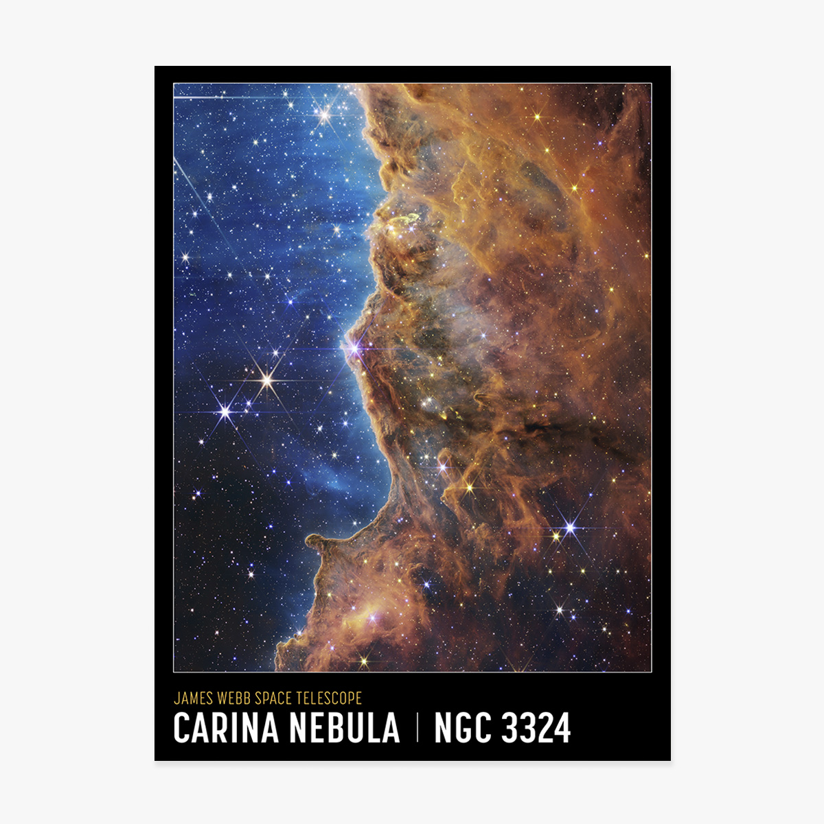 Poster della Nebulosa Carina