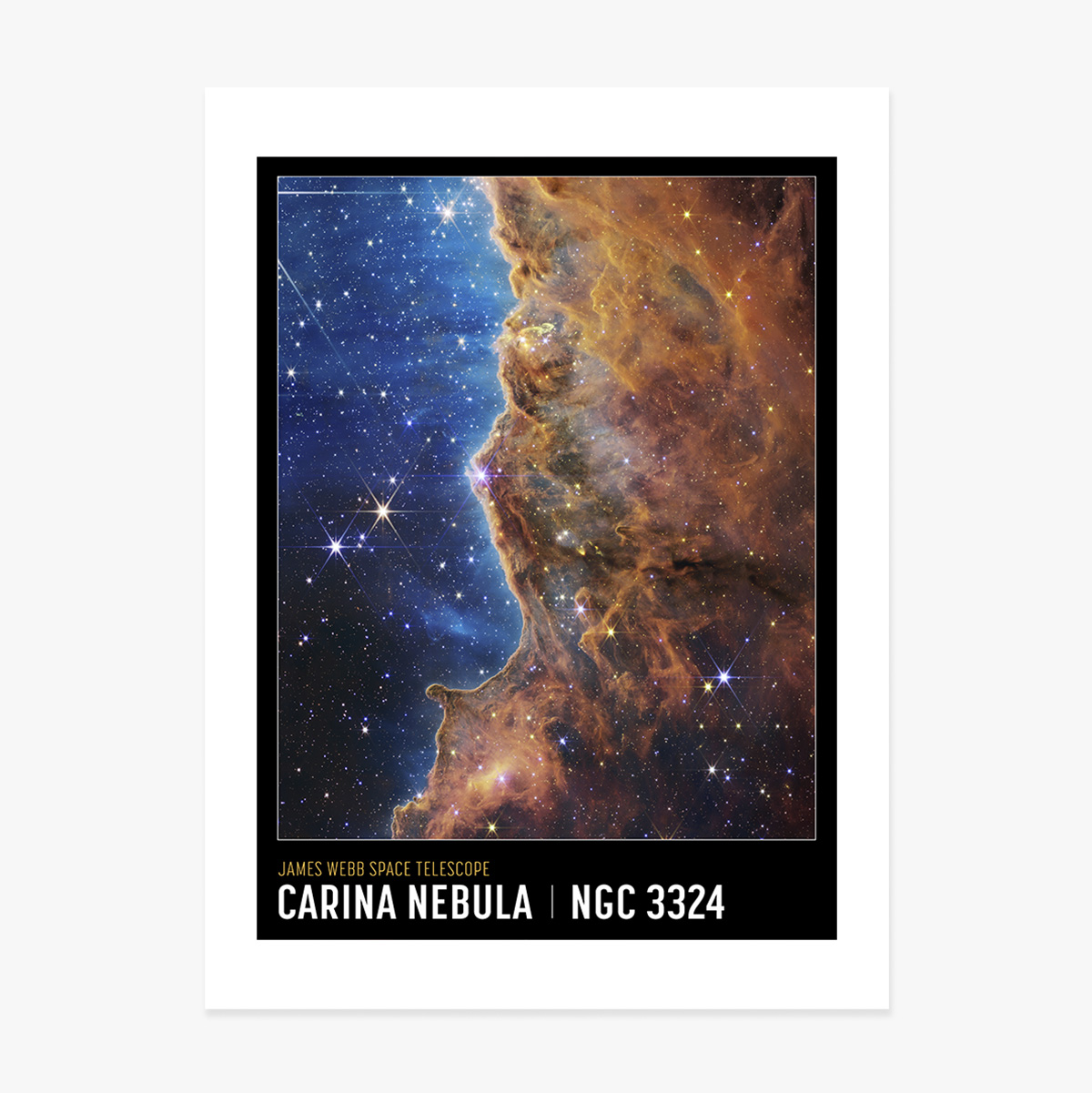 Poster della Nebulosa Carina
