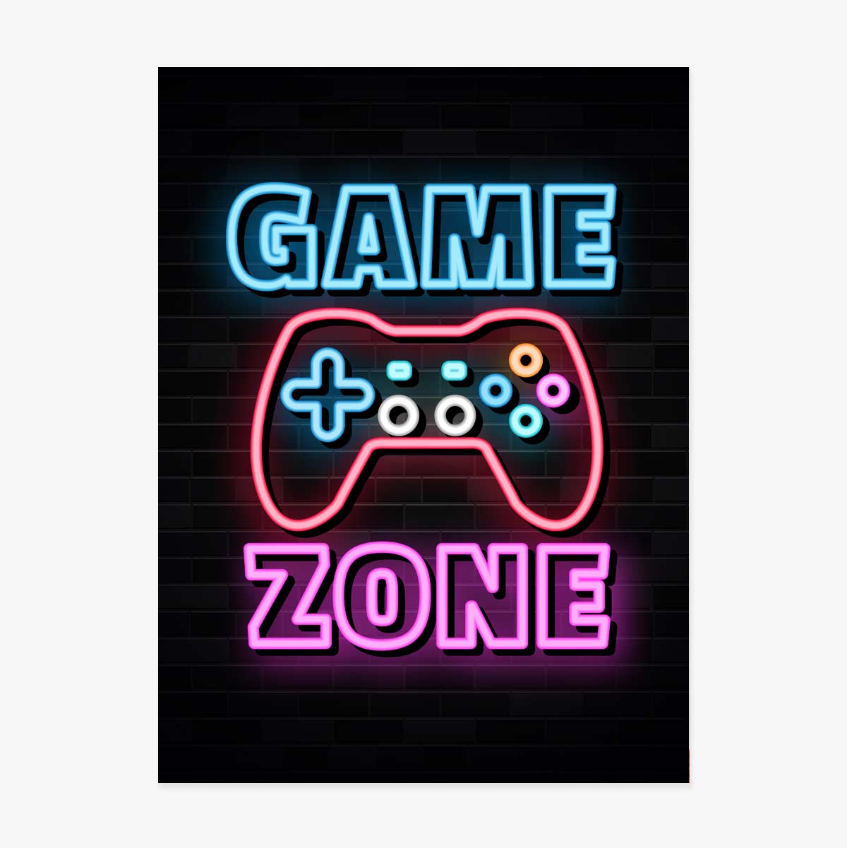Poster Game Zone