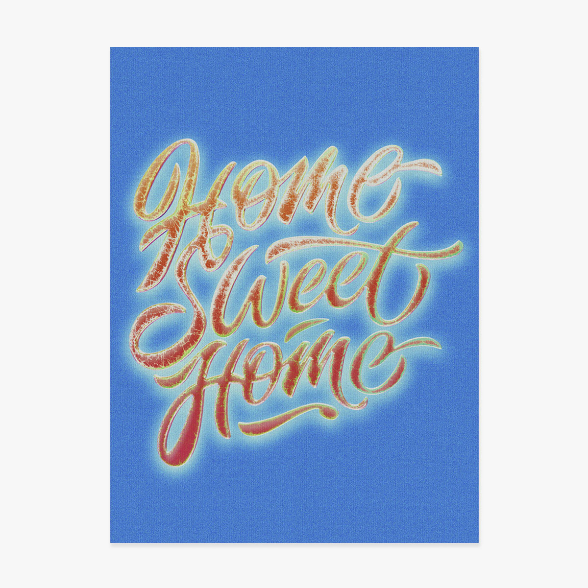 Poster “Home sweet home”
