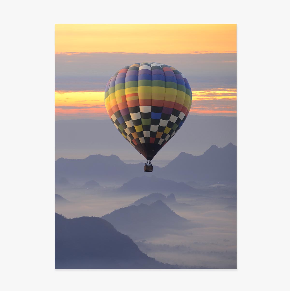Poster “Mongolfiera”