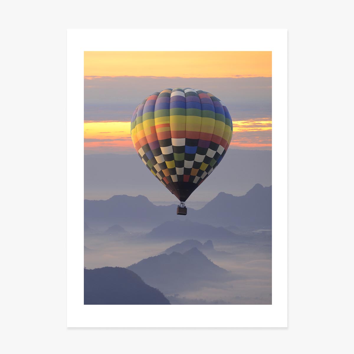 Poster “Mongolfiera”