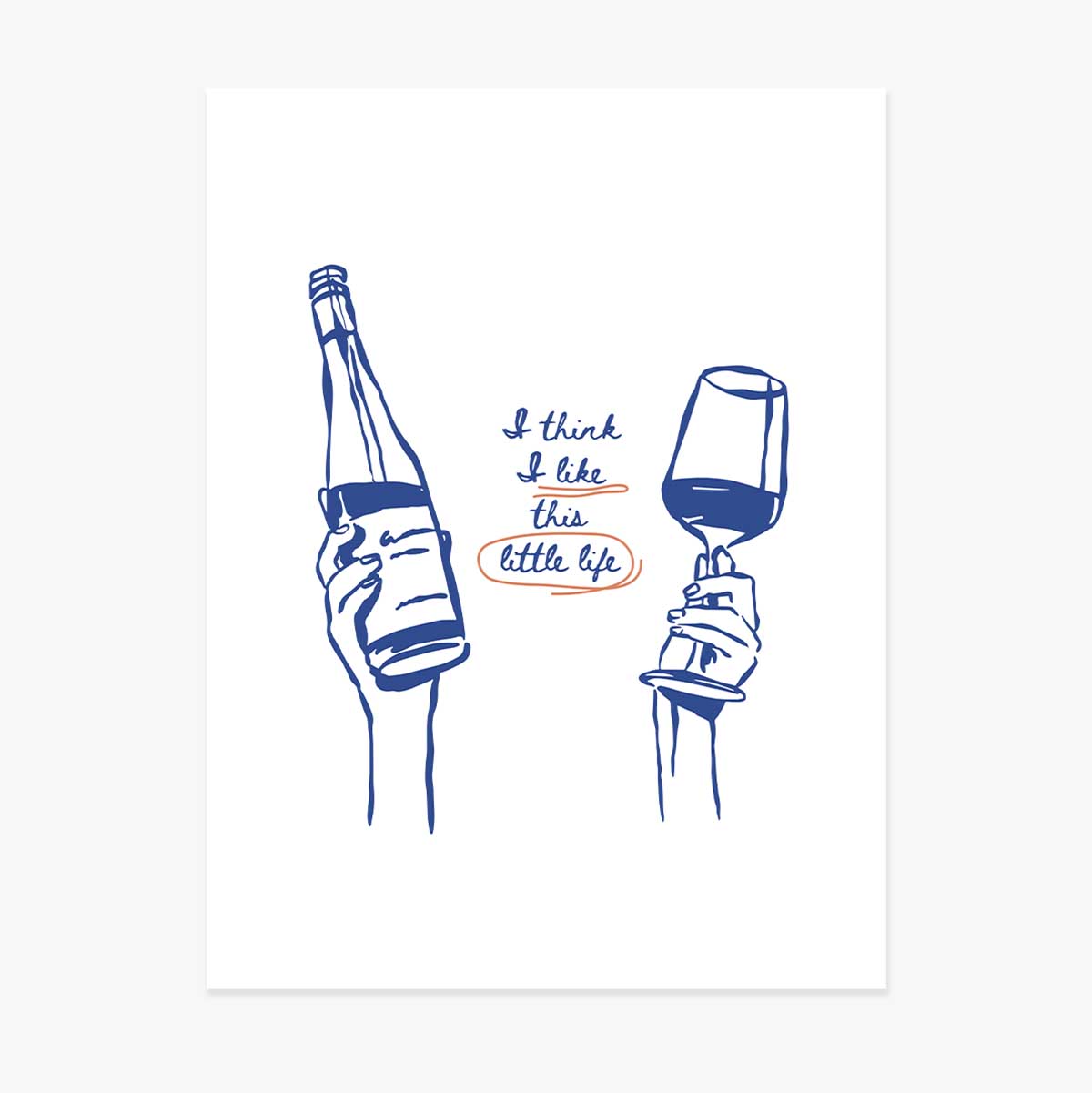 Poster “Mi piace questa piccola vita”