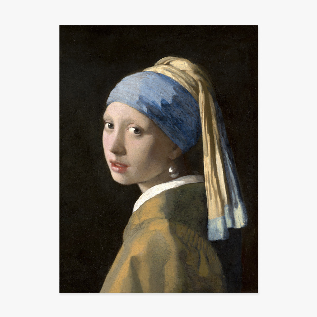 Poster di Johannes Vermeer, La ragazza con l