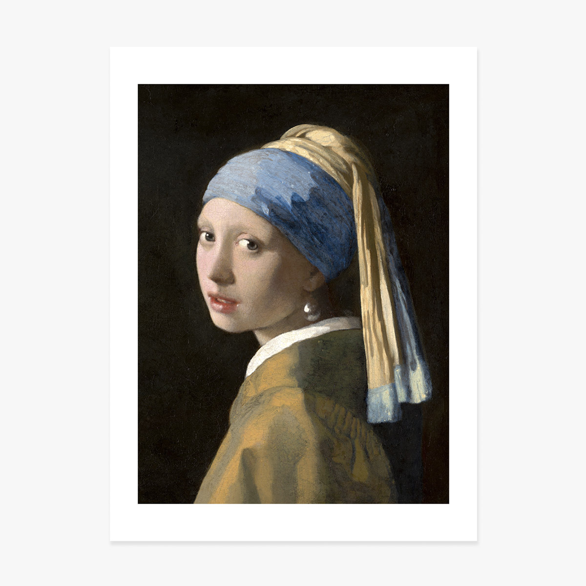 Poster di Johannes Vermeer, La ragazza con l
