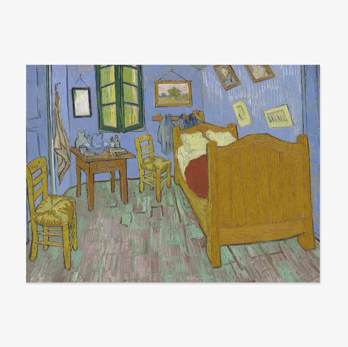 Poster in formato orizzontale - Vincent van Gogh - La camera da letto, 1889
