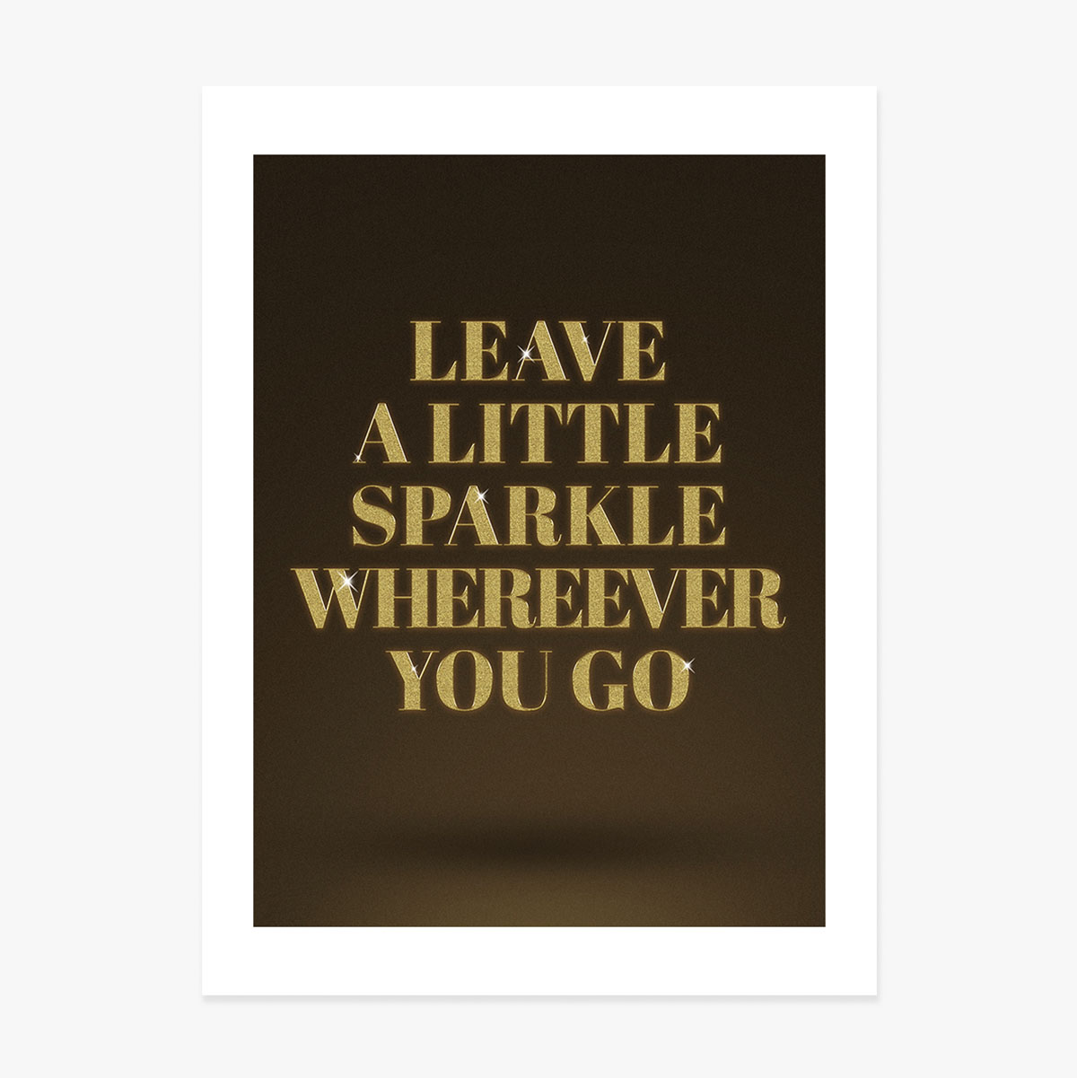 Poster “Leave a spark”