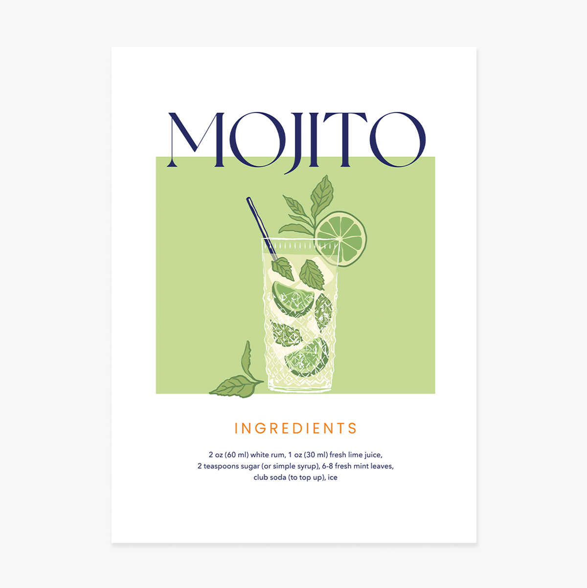 Poster Mojito