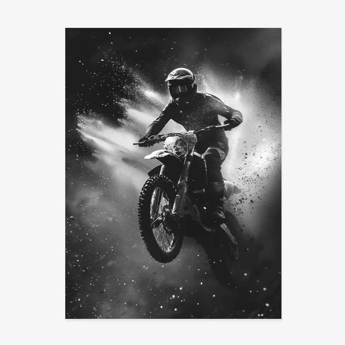 Poster del motociclista