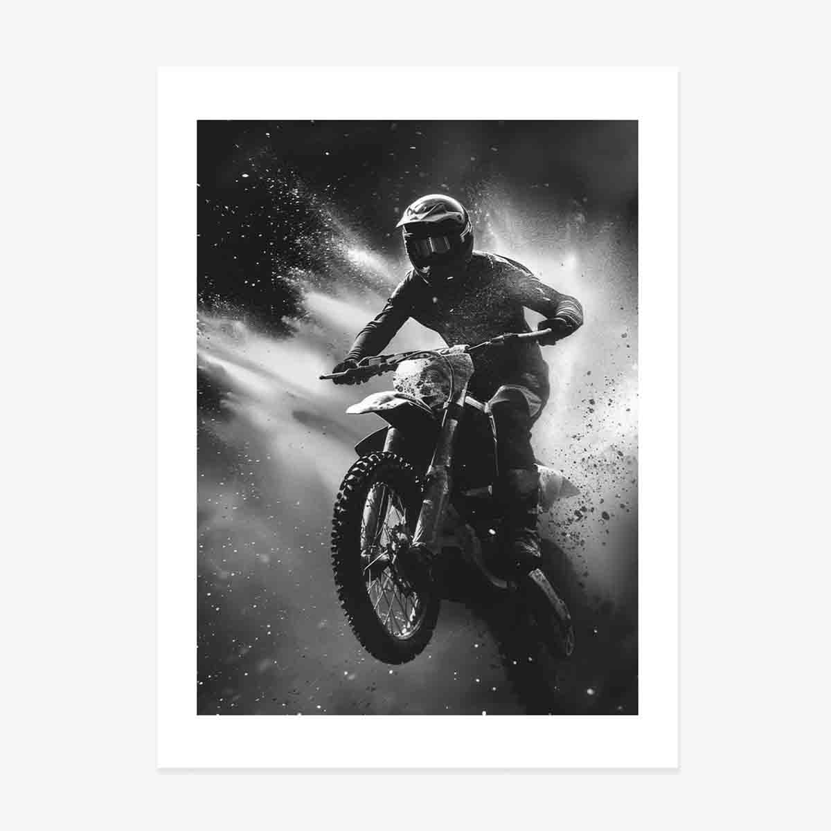 Poster del motociclista