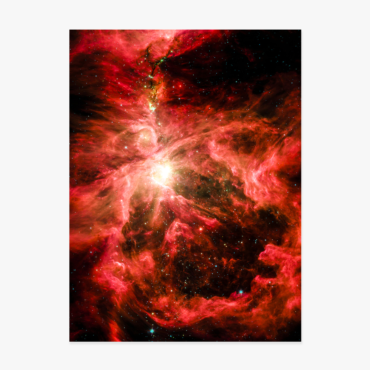 Poster "La Nebulosa Rossa"