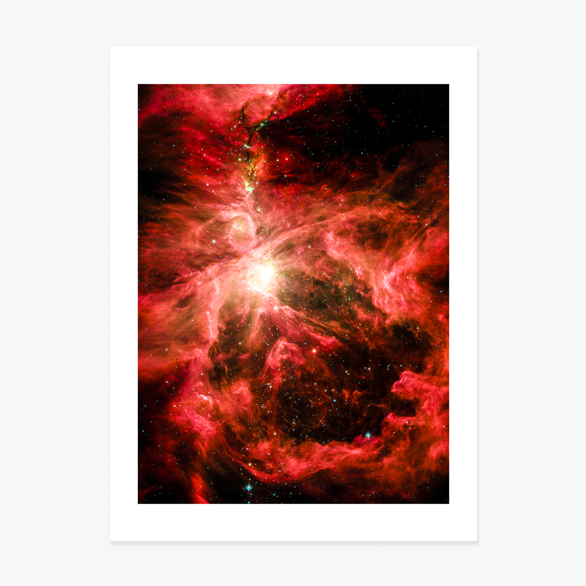 Poster "La Nebulosa Rossa"