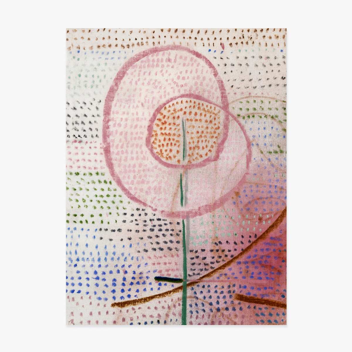 Poster di Paul Klee, Blossoming, 1934