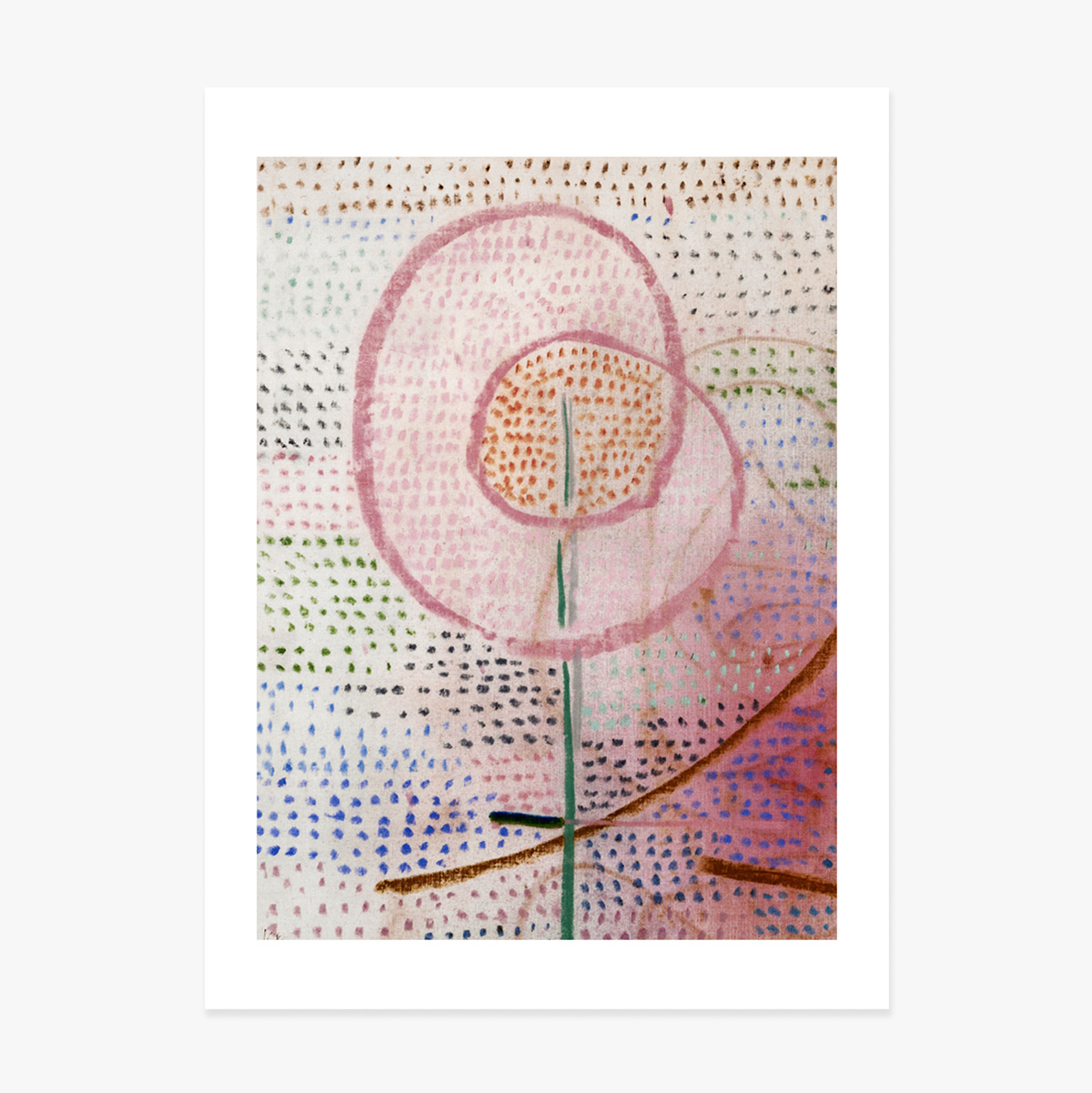 Poster di Paul Klee, Blossoming, 1934