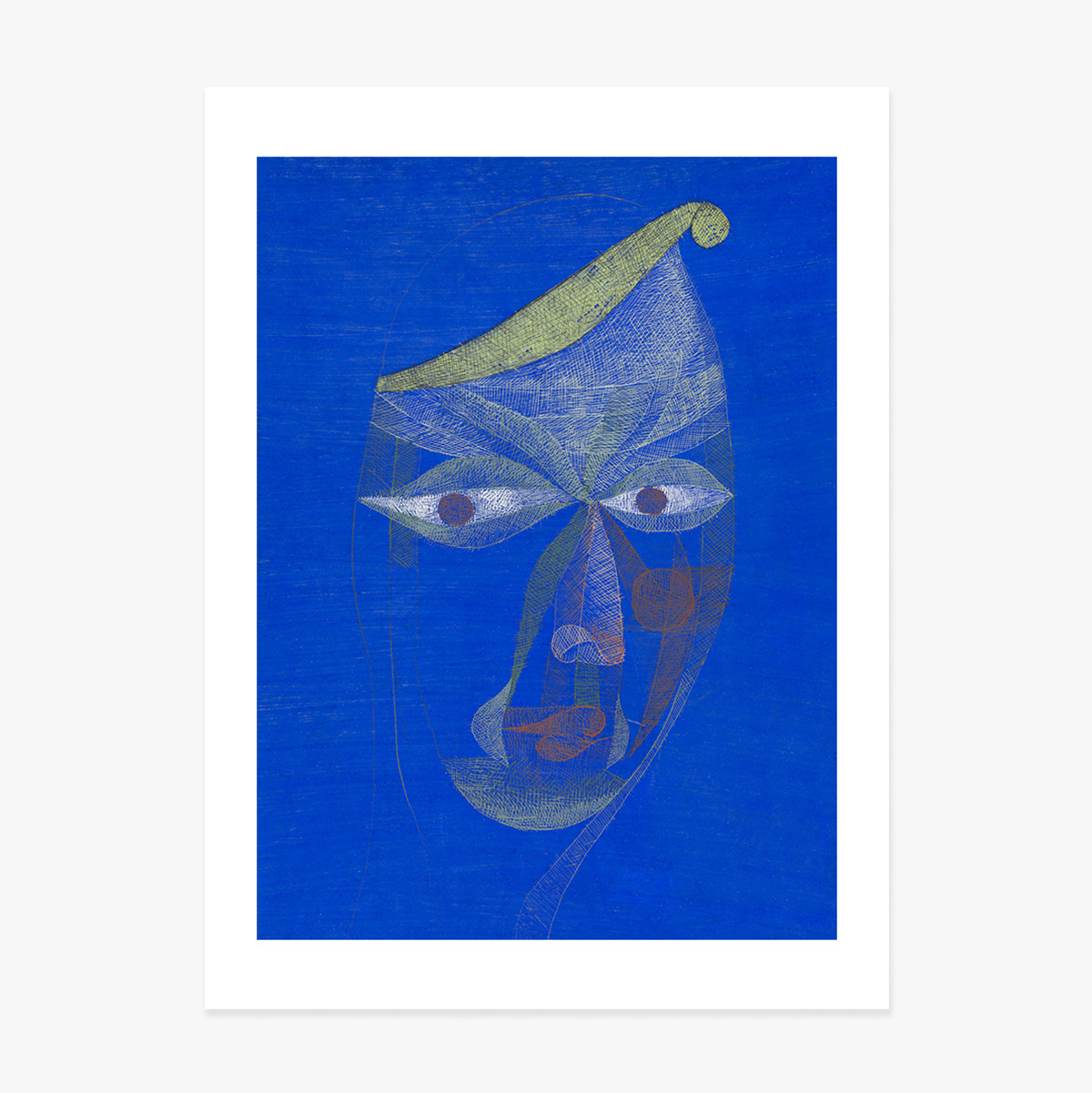 Poster di Paul Klee, Ritratto di un orientale, 1924