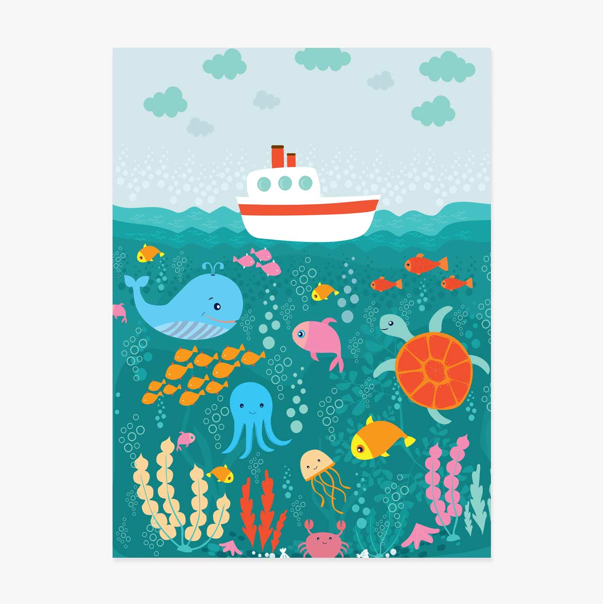 Poster “Gli amici del mare”