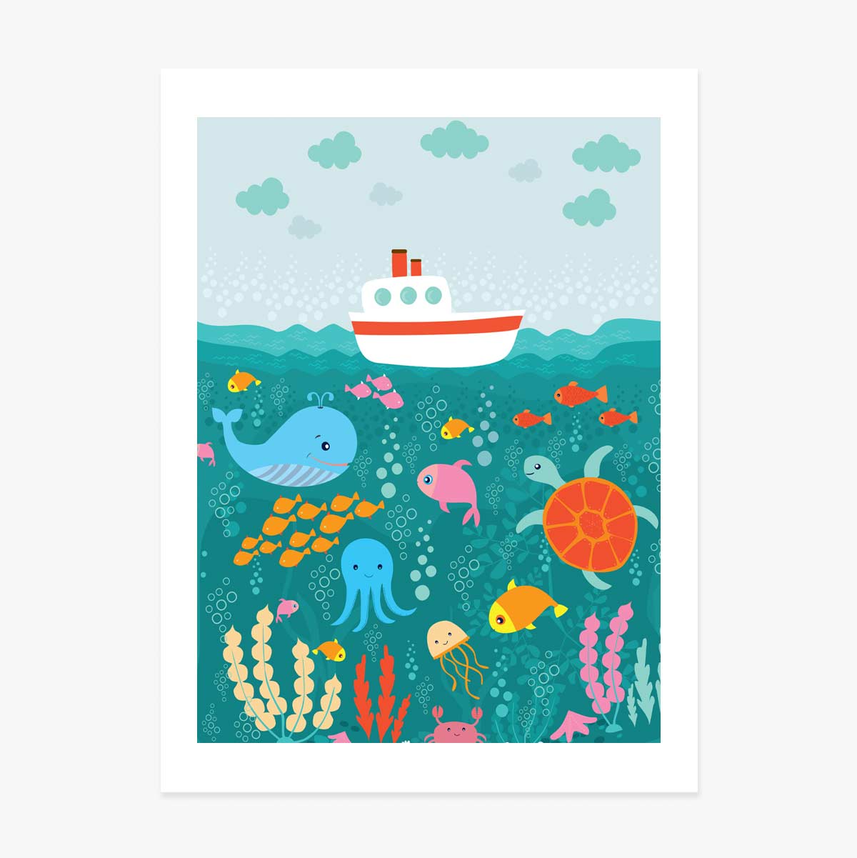 Poster “Gli amici del mare”