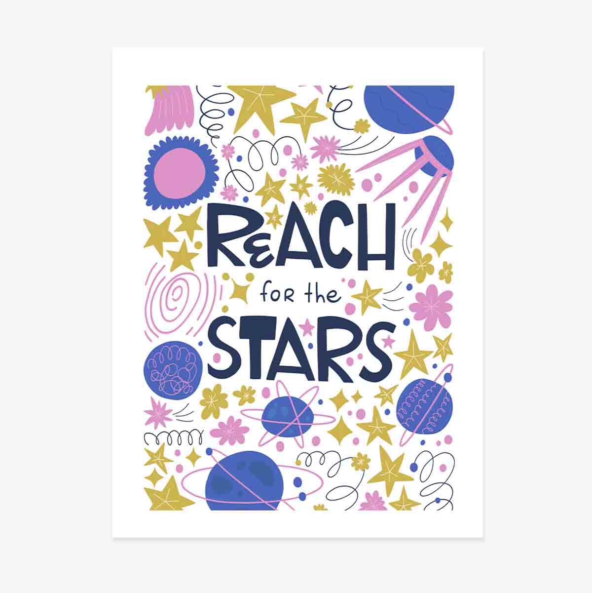 Poster “Raggiungi le stelle”
