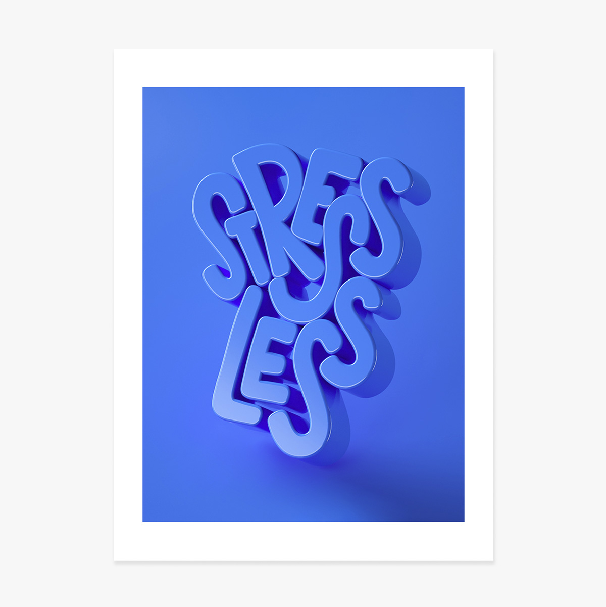 Poster "Stress Less"