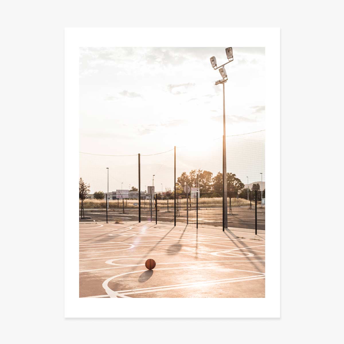 Poster “Campo da basket”