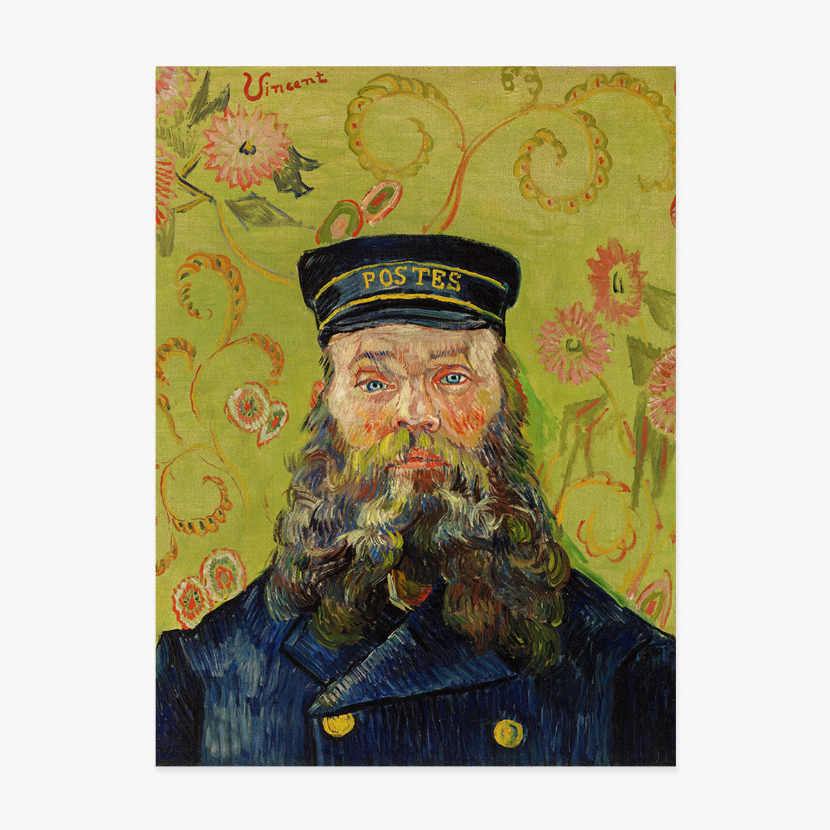 Poster di Vincent van Gogh, “Il postino Joseph Roulin”, 1889