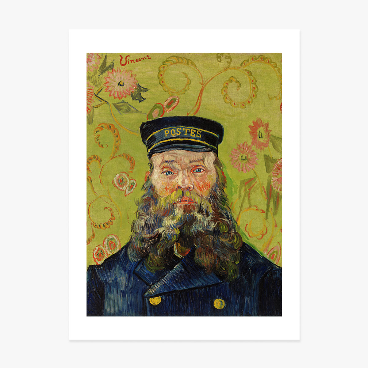 Poster di Vincent van Gogh, “Il postino Joseph Roulin”, 1889